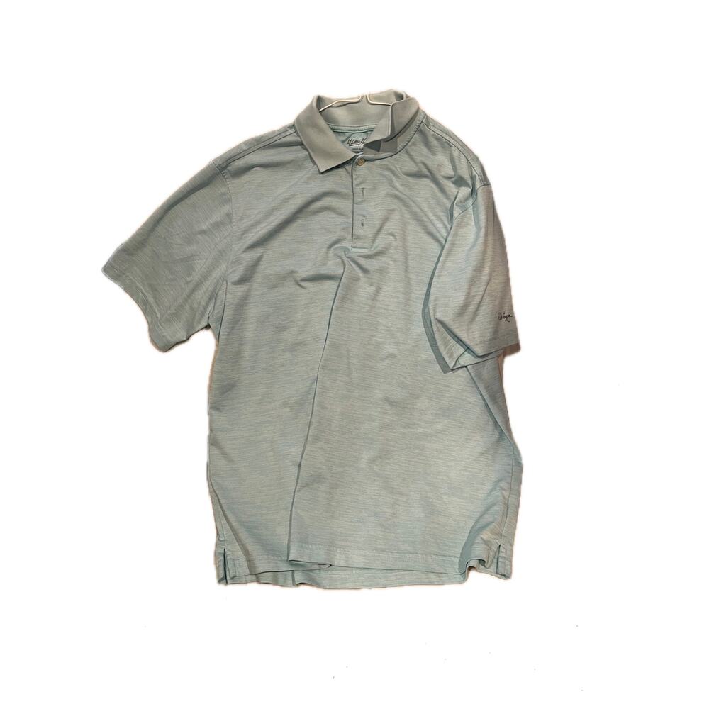 Walter Hagen Essentials Teal Polo Golf Shirt Mens L
